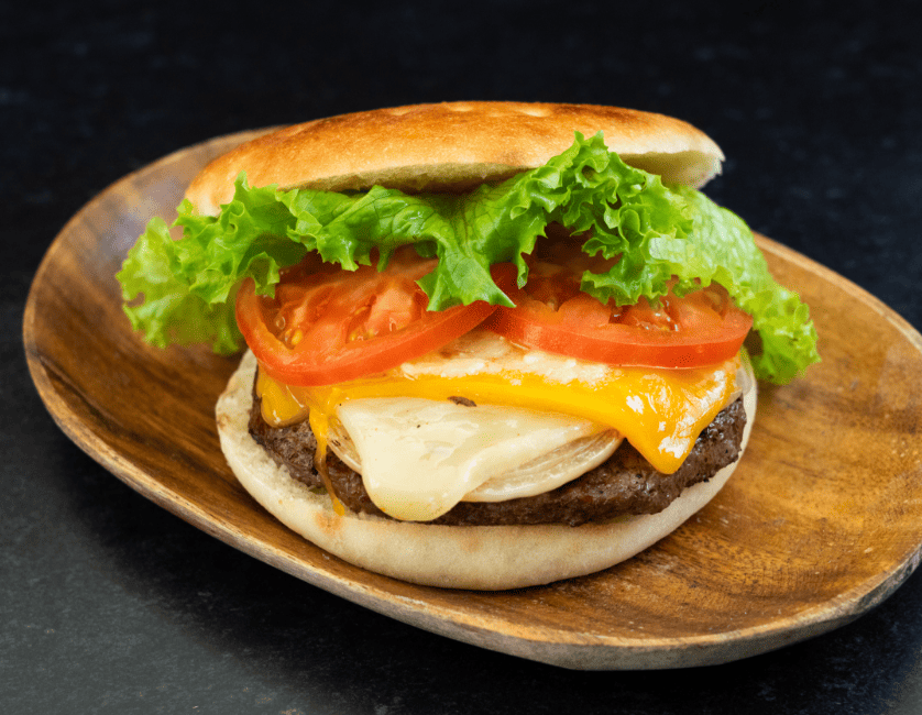 軽井沢フラットブレッズ トリプルチーズバーガー