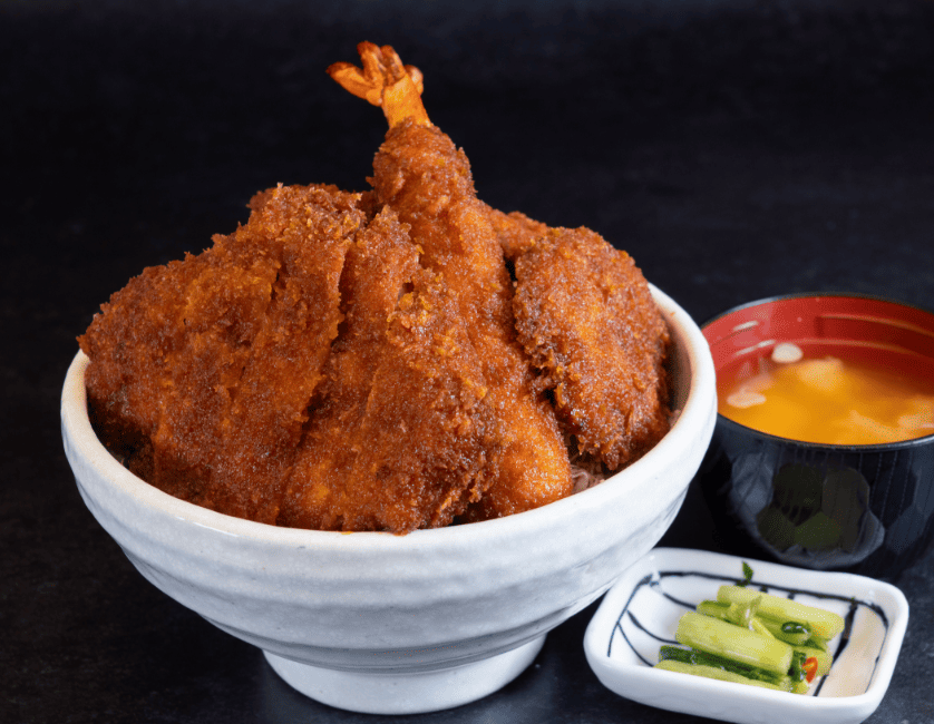 ソースかつ丼　明治亭 スペシャルかつ丼