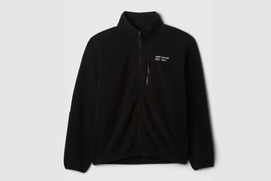 GAPロゴアークティックフリース ジップアップジャケット