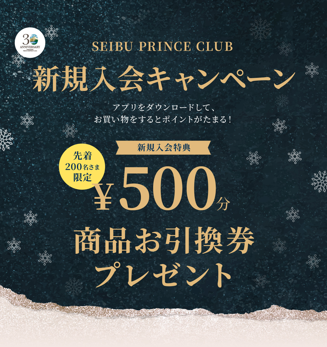 2025 SEIBU PRINCE CLUB 新規入会キャンペーン｜軽井沢・プリンス