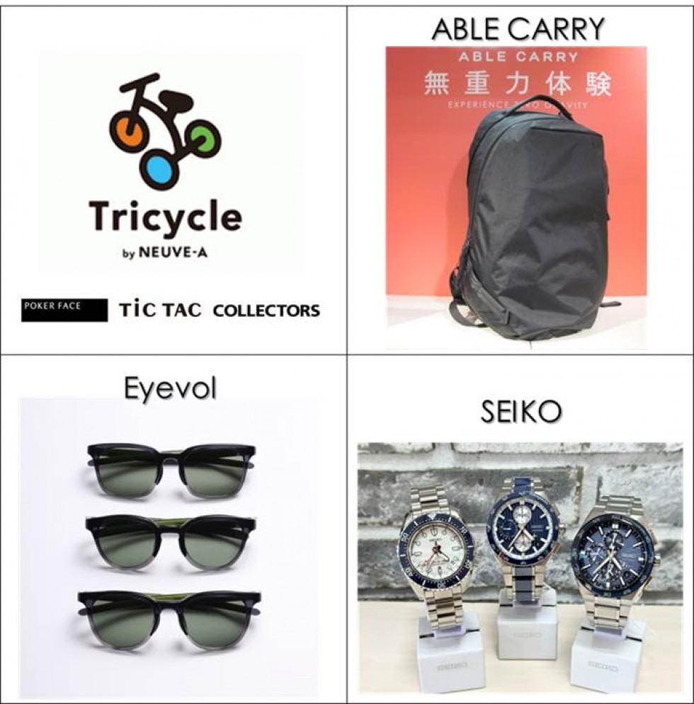 入荷情報(Eyevol･ABLE CARRY･SEIKO)