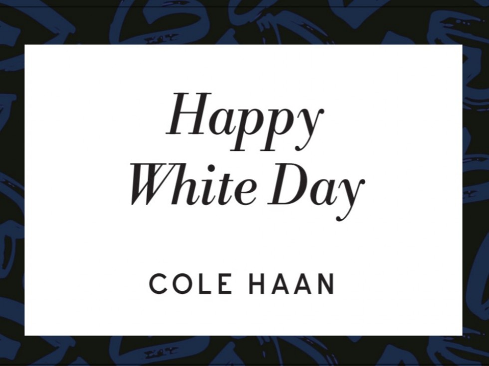 コール ハーン ホワイトデーギフト