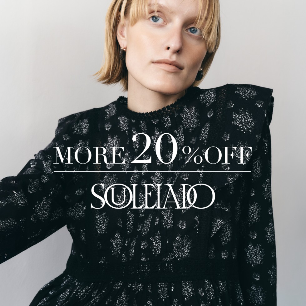 《SOULEIADO MORE20%OFF》