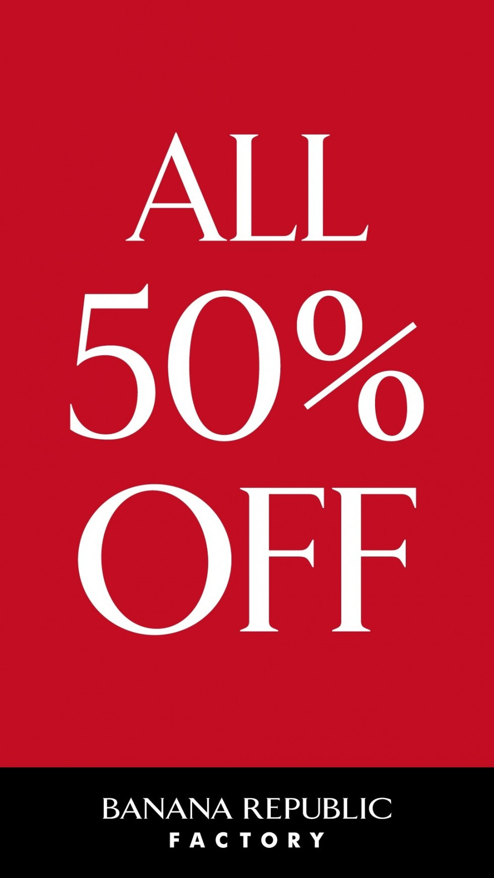 【期間限定！店内商品全品50%OFF！！】